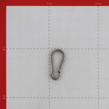 Карабин пожарный d3 мм 30 мм DIN 5299 С нержавеющая сталь