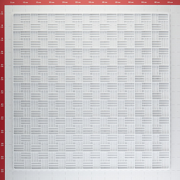 Решетка вентиляционная пластиковая декоративная потолочная Era ПДП Fusion 595х595 мм белая