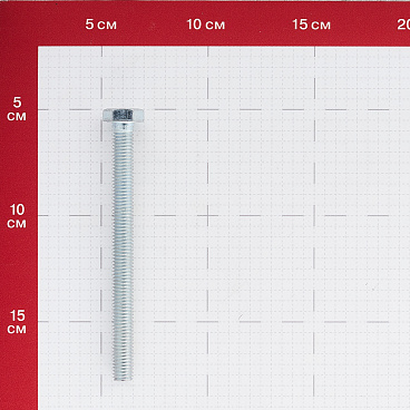 Болт оцинкованный M10x120 мм DIN 933 (2 шт.)