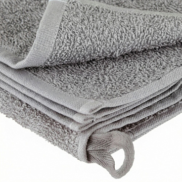 Полотенце махровое банное Corsa Deco 70х140 см серое