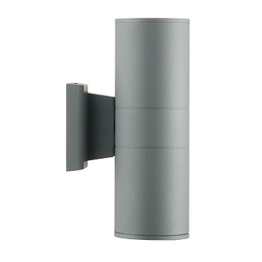 Светильник садово-парковый настенный Feron Техно серый E27 60 Вт IP54 (06295)