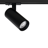Светодиодный трековый светильник однофазный Arte Lamp Bene 3000К 15 Вт 4 кв.м черный (A1936PL-1BK/1020)