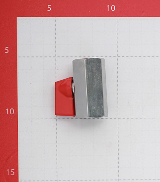 Кран шаровой латунный Valtec 1/2 ВР(г) х 1/2 ВР(г) мини прямой (VT.330.N.04)