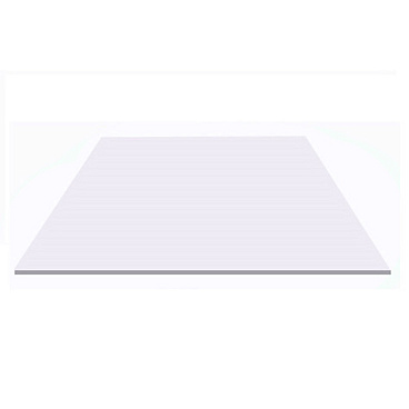 Лист оцинкованный 1,25х2 м 0,45 мм белый RAL 9003