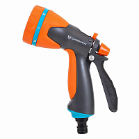 Пистолет для полива 1/2-3/4 Garden Жук пластиковый 8 режимов (322684-00)