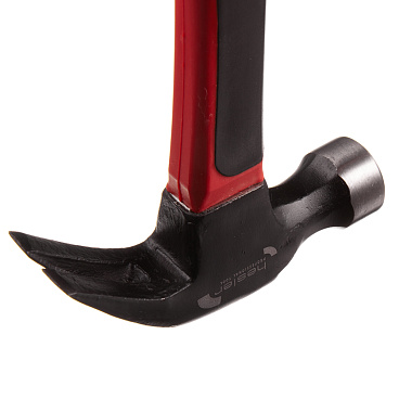 Молоток-гвоздодер Hesler 450 г фибергласовая ручка (CHF01-450 /141930)