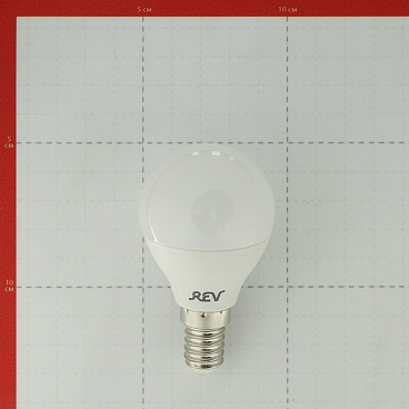 Лампа светодиодная Rev E14  4000К 7 Вт 220 В шар матовая
