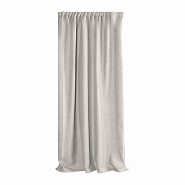 Штора рогожка бежевая 165х270 см Волшебная Ночь Крафт (763065)