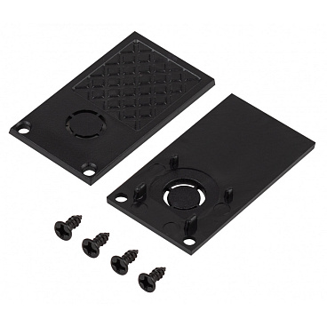 Заглушка для магнитного шинопровода Эра Nova черная (Б0054780/2696)