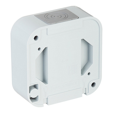 Выключатель Svet одноклавишный накладной серый (EV 0366-5515)