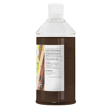 Морилка MasterGood водная антисептическая эбеновое дерево 0,5 л