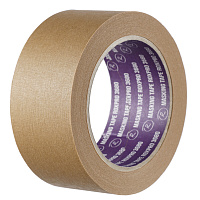 Лента малярная RoxelPro RoxPro 3680 коричневая 48 мм 40 м термостойкая (305839R)