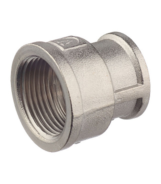 Муфта переходная Valtec 3/4 ВР(г) х 1/2 ВР(г) латунная (VTr.240.N.0504)