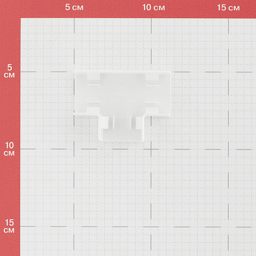 Тройник для кабель-канала DKC 25х17 мм белый (00536/00536DIY)