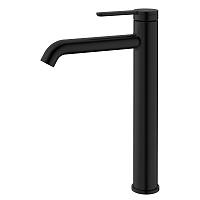 Смеситель для раковины высокий Corsa Deco VX однорычажный черный (FBVXLB)