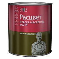 Краска масляная МА-15 Расцвет черный 2,7 кг