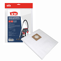 Мешок для пылесоса КМ 20 л к модели VC-1201/20 полиэстер для сухой и влажной уборки (5 шт.) (SBVC-20)