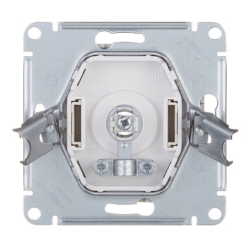 Розетка телевизионная Systeme Electric AtlasDesign встраиваемая алюминий (ATN000393)