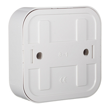 Выключатель Svet двухклавишный накладной белый с подсветкой (SV1001-0006)