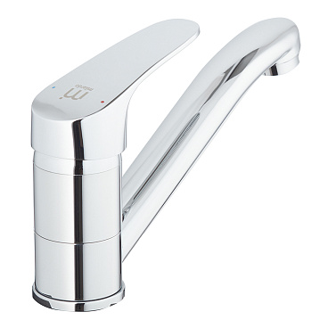 Смеситель для кухни и раковины Milardo Simp однорычажный с поворотным изливом хром (SIMSBR0M01)