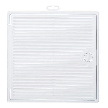 Люк ревизионный Era Декофот пластиковый 300х300 мм накладной с решеткой