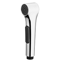 Лейка гигиеническая Tokito Mizu хром/черная (TOK-MIZU-1026CR)