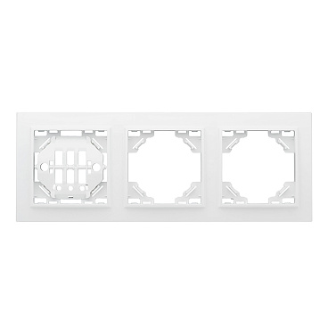 Рамка EKF Минск трехместная белая (ERM-G-303-10)