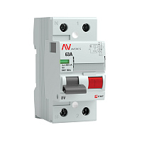 УЗО EKF Averes DV 63А 1P+N тип AC 300 мА 10 кА (rccb-2-63-300-ac-av)