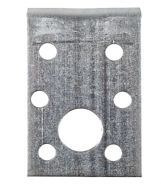 Уголок крепежный оцинкованный 50х50х35х2 мм