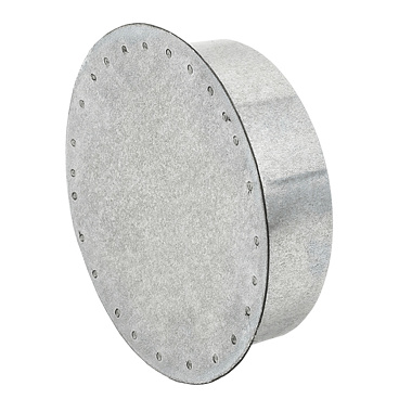 Заглушка оцинкованная d160 мм