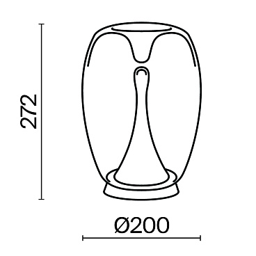 Настольный светильник Maytoni MOD282TL-L15G3K