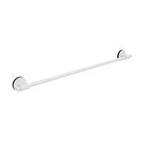 Полотенцедержатель Fora Lord 500 мм на шуруп нержавеющая сталь белый (FOR-LORD002WT)