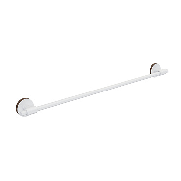 Полотенцедержатель Fora Lord 500 мм на шуруп нержавеющая сталь белый (FOR-LORD002WT)