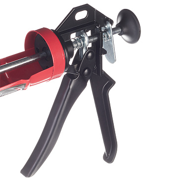 Пистолет для герметика стальной полукорпусной 310 мл Hesler