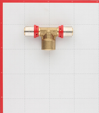 Тройник Tiemme 20(пресс) х 1/2 ВР(г) х 20(пресс)