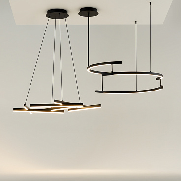 Подвесной светильник Maytoni MOD016PL-L52BK