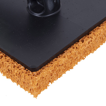 Терка пластиковая Wenzo 280х140 мм с губкой из крупнопористого каучука