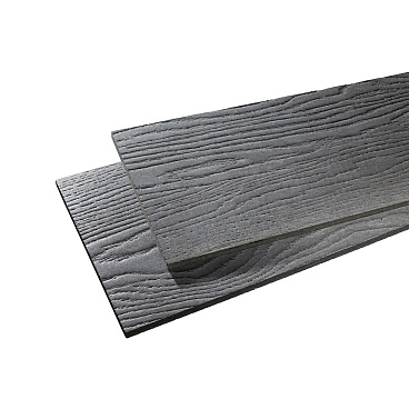 Сайдинг хризотилцементный Фибратек 3000х190 мм серый под покраску КПП