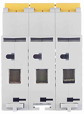 Автоматический выключатель модульный IEK Karat ВА 47-29 3P 25А тип C 4,5 кА 400 В (MVA20-3-025-C)