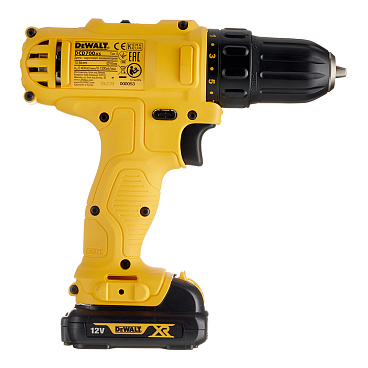 Дрель-шуруповерт аккумуляторная DeWalt DCD700D2 12 В 2 Ач Li-Ion 2 АКБ и ЗУ