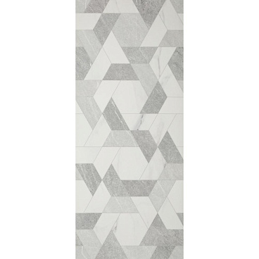 Плитка облицовочная Gracia Ceramica Katana серая геометрия 600x250x9 мм (8 шт.=1,2 кв.м)