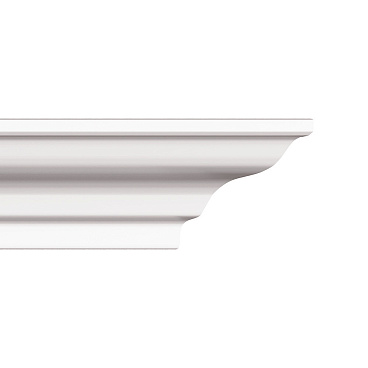 Плинтус потолочный из пенополистирола 32х27х2000 мм Солид С 12/35