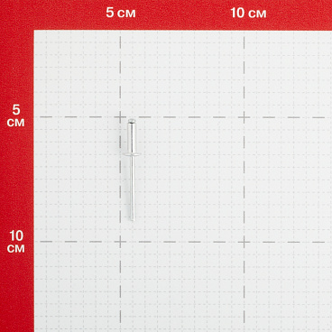 Заклепка вытяжная 4,0x12 мм алюминий/сталь (100 шт.)
