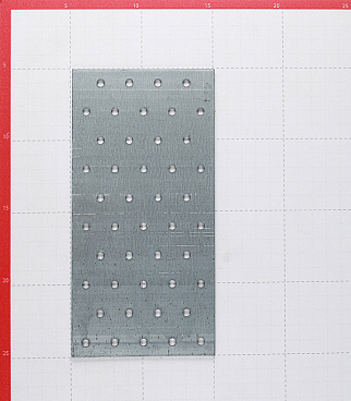 Пластина соединительная оцинкованная 200х100х2.0 мм
