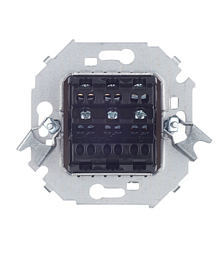 Выключатель Simon 15 трехклавишный встраиваемый слоновая кость (1591391-031)