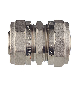 Соединитель прямой VALTEC (VTm.303.N.003232) 32 обж(ц) х 32 обж(ц)