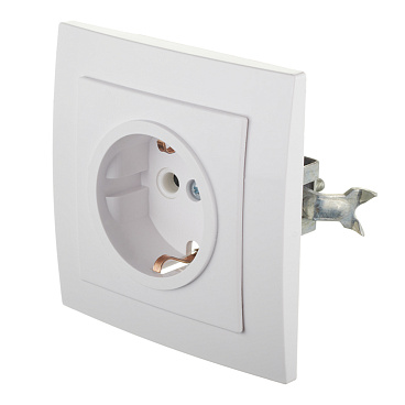 Розетка Svet встраиваемая белая (0216-00101)