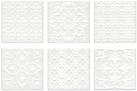 Суррей Плитка настенная белый 5226 20х20