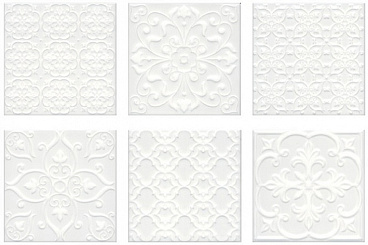 Суррей Плитка настенная белый 5226 20х20