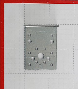 Уголок крепежный оцинкованный 90х90х65х2.5 мм